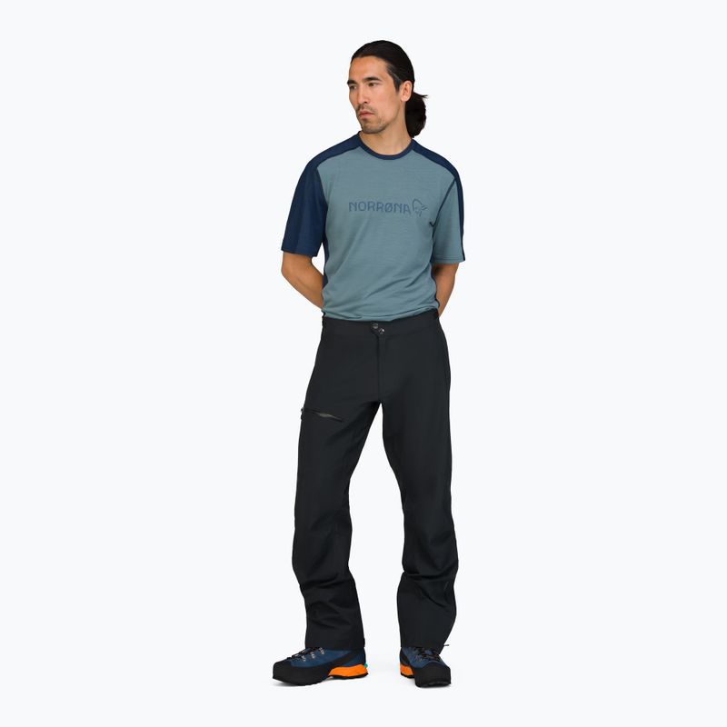 Férfi túranadrág NORRONA Falketind Dri1 caviar black 2