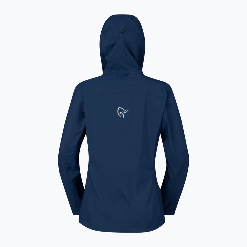 Női esőkabát NORRONA Falketind Dri1 indigo night 6
