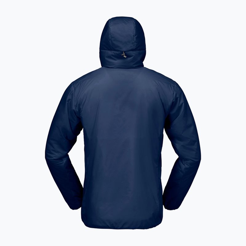 Férfi bélelt kabát NORRONA Femund Thermo60 Zip Hood indigo night 5
