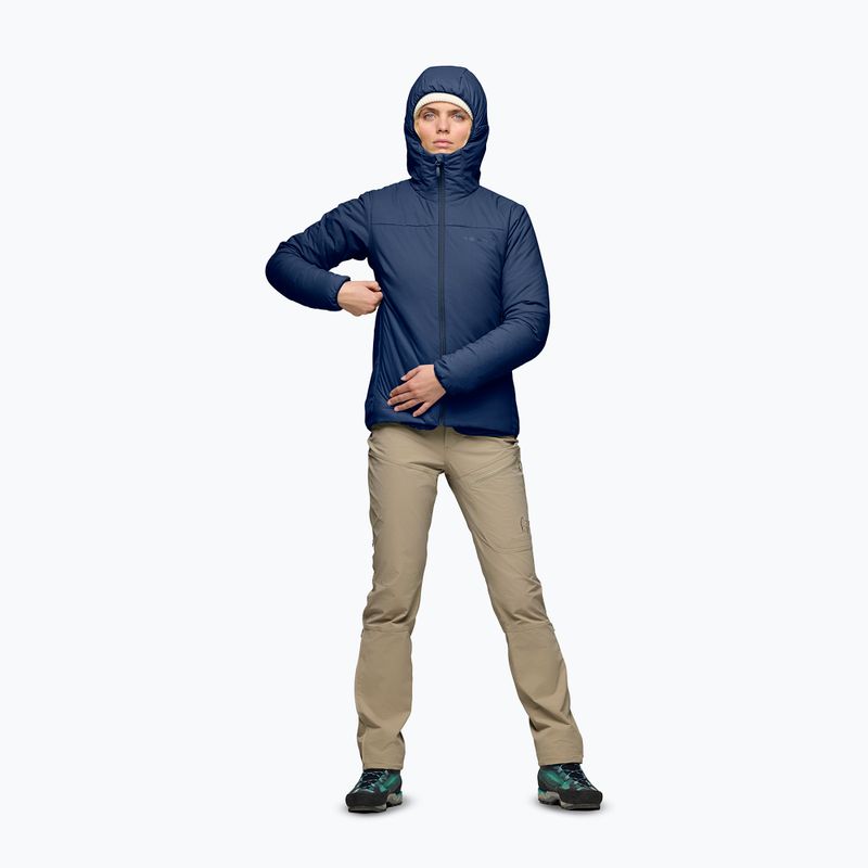 Női bélelt kabát NORRONA Femund Thermo60 Zip Hood indigo night 2