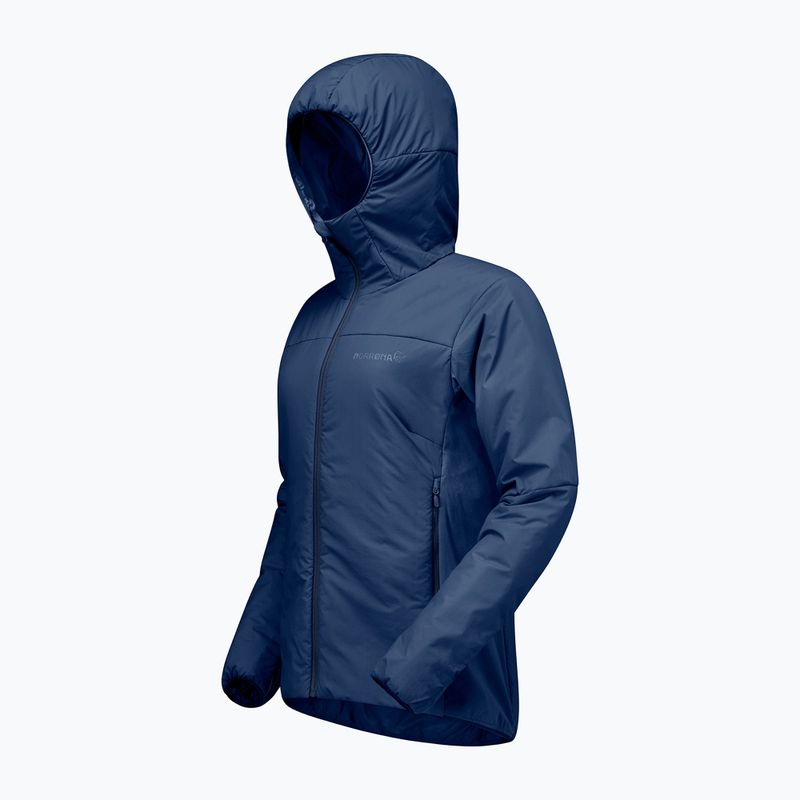 Női bélelt kabát NORRONA Femund Thermo60 Zip Hood indigo night 7