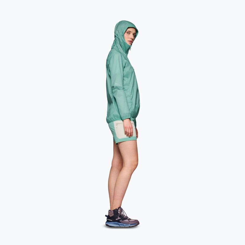 Női szélálló dzseki NORRONA Faketind Aero60 Zip Hood aqua haze 4