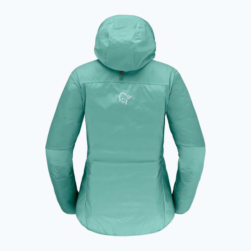 Női szélálló dzseki NORRONA Faketind Aero60 Zip Hood aqua haze 6