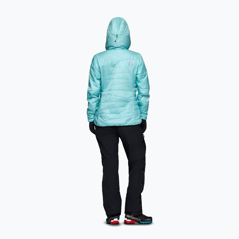 Női bélelt kabát NORRONA Faketind Thermo40 Zip Hoodie aqua haze 3
