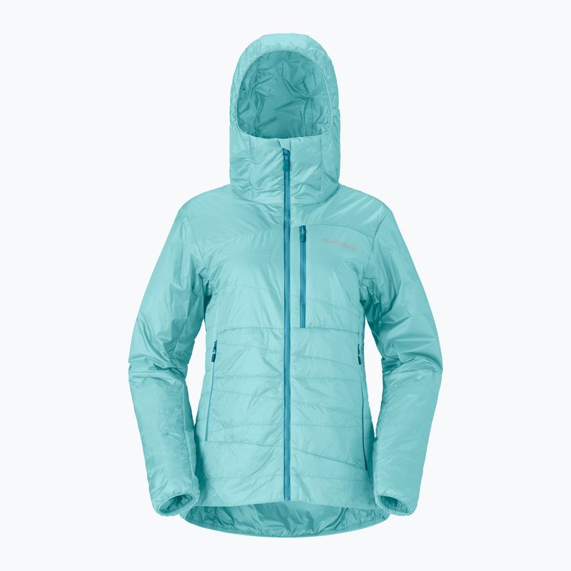 Női bélelt kabát NORRONA Faketind Thermo40 Zip Hoodie aqua haze 5