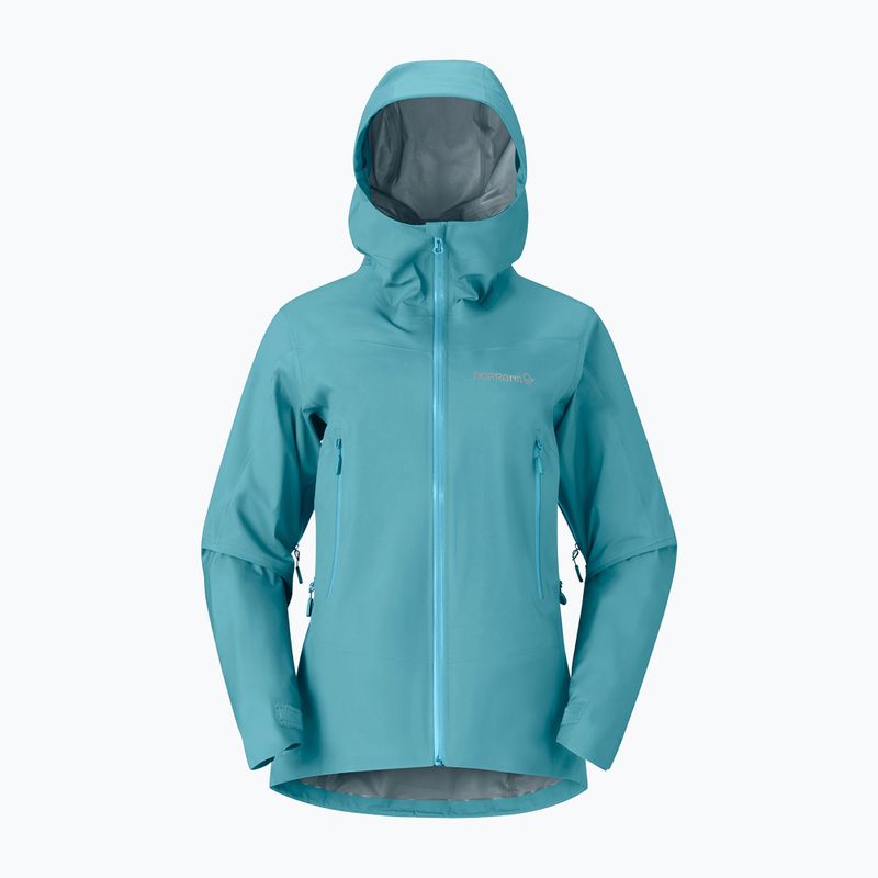 Női esőkabát NORRONA Falketind Gore-Tex brittany blue 5