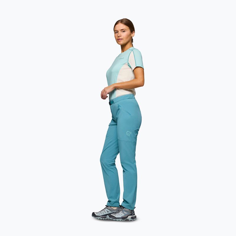 Női túranadrág NORRONA Falketind Flex1 Light brittany blue 4