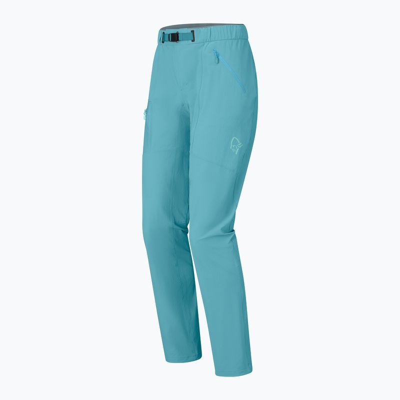 Női túranadrág NORRONA Falketind Flex1 Light brittany blue 7