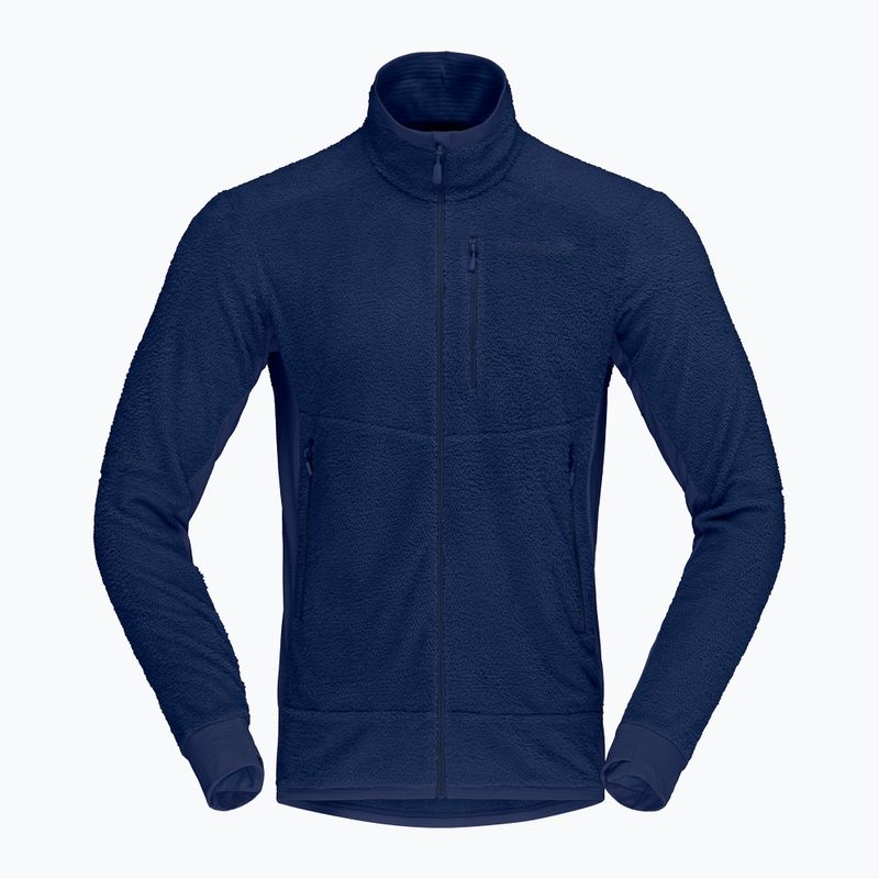 Férfi polár pulóver NORRONA Falketind Warm1 Active indigo night 5