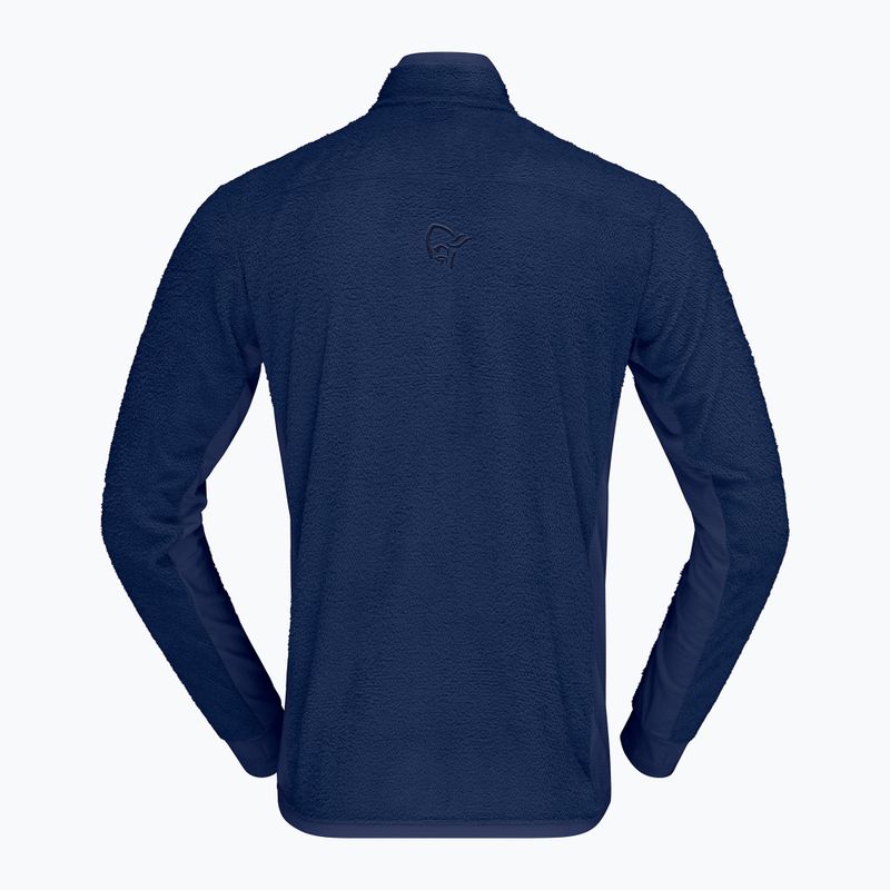 Férfi polár pulóver NORRONA Falketind Warm1 Active indigo night 6