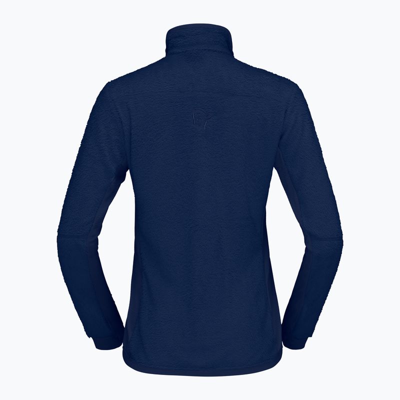 Női polár pulóver NORRONA Falketind Warm1 Active indigo night 6