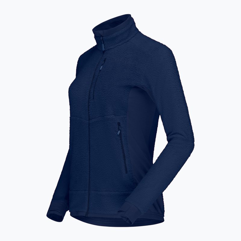 Női polár pulóver NORRONA Falketind Warm1 Active indigo night 7