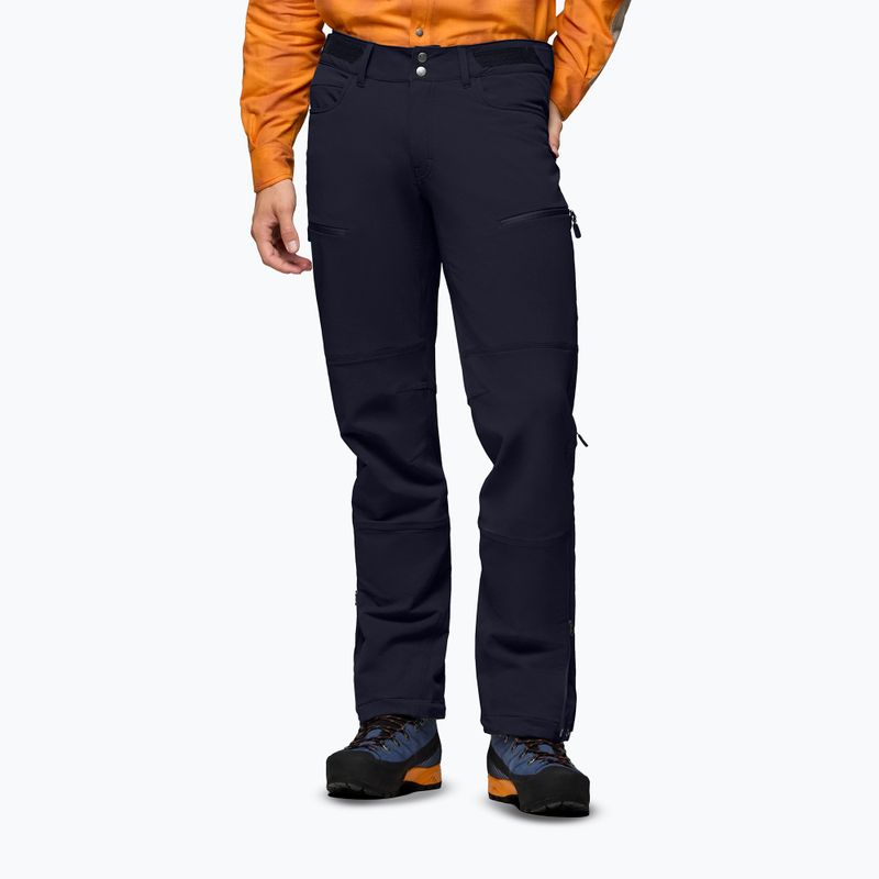 Férfi túranadrág Norrona Femund Flex1 caviar black