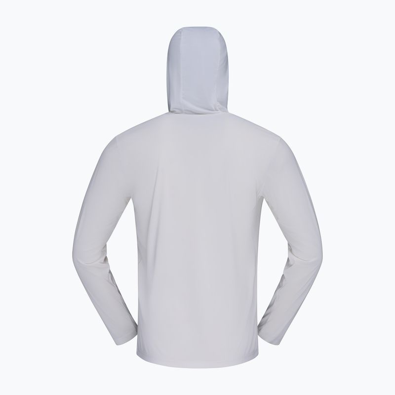 Férfi trekking pulóver NORRONA Femund Tech Hood snow white 7
