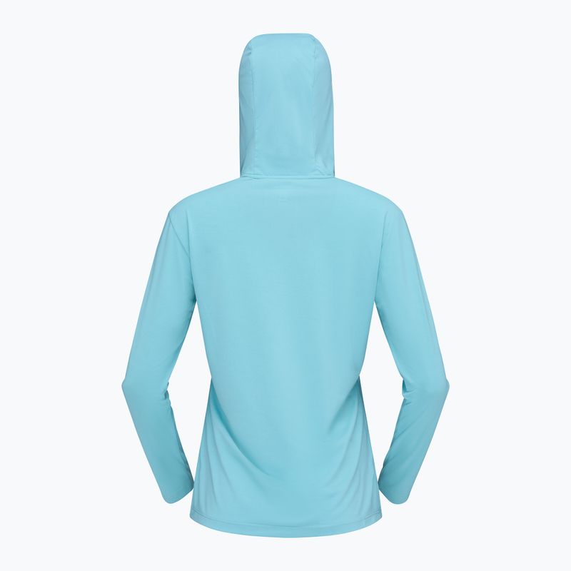 Női túrafelső NORRONA Femund Tech Hood aqua haze 7