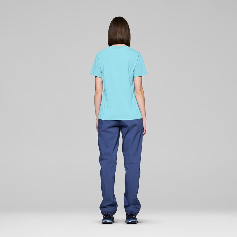 Női póló NORRONA Cotton Norrøna Viking aqua haze 3