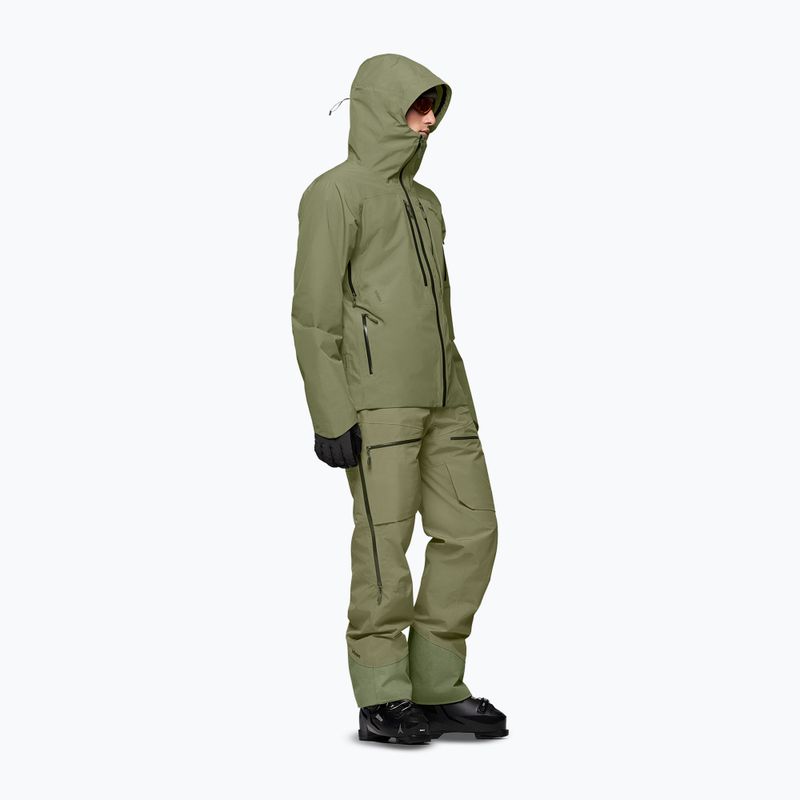 Férfi síkabát NORRONA Lofoten Gore-Tex Insulated deep lichen green 4