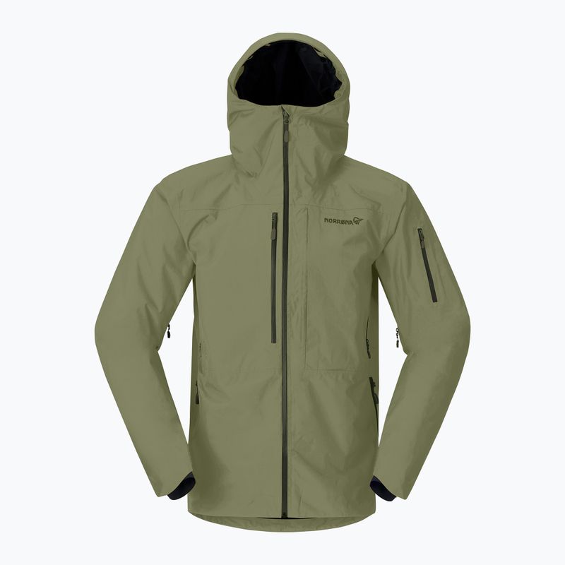 Férfi síkabát NORRONA Lofoten Gore-Tex Insulated deep lichen green 5