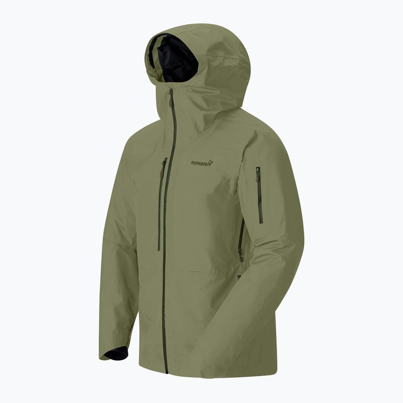 Férfi síkabát NORRONA Lofoten Gore-Tex Insulated deep lichen green 7