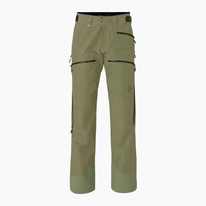 Férfi sínadrág Norrona Lofoten Gore-Tex Insulated deep lichen green 5