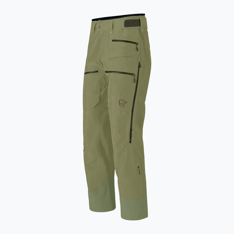 Férfi sínadrág Norrona Lofoten Gore-Tex Insulated deep lichen green 7
