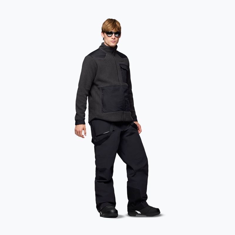Férfi polár pulóver Norrona Tamok Warm3 phantom/caviar black 2