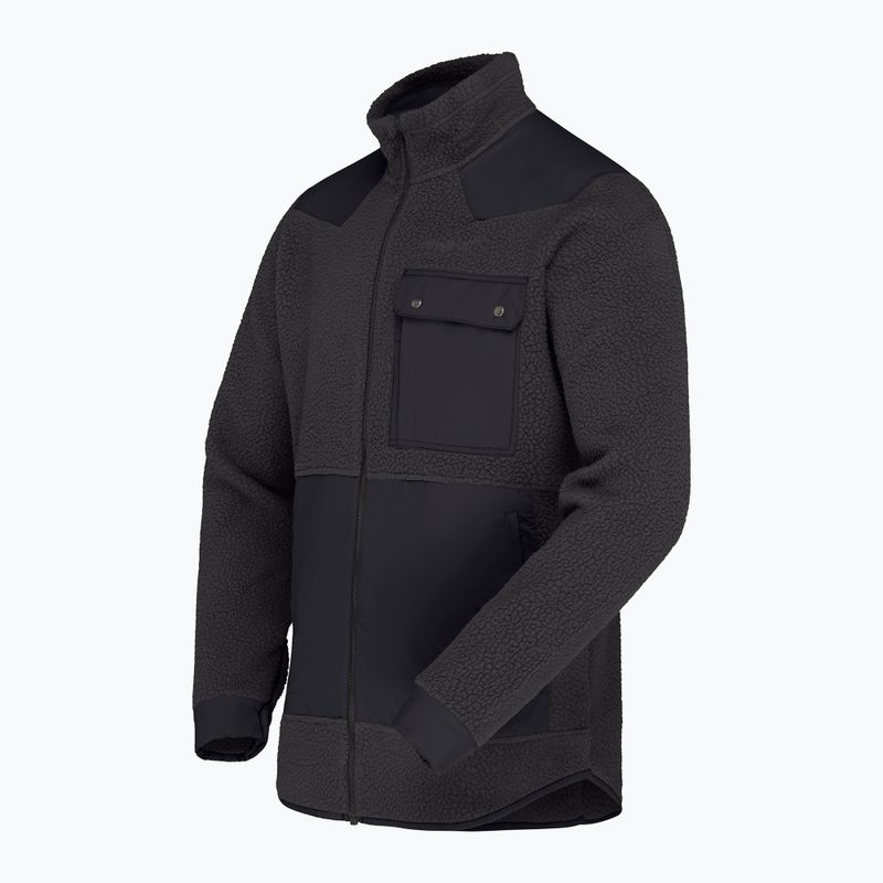 Férfi polár pulóver Norrona Tamok Warm3 phantom/caviar black 7