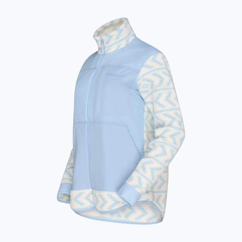 Férfi polár pulóver Norrona Tamok Warm3 whisper white/cashmere blue 6