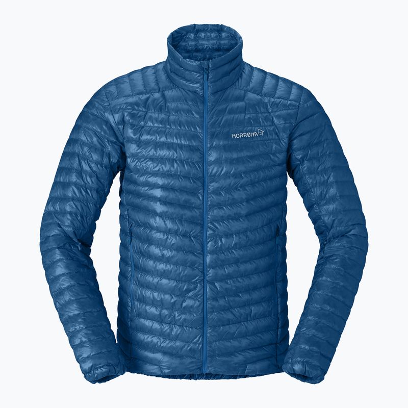 Férfi pehelykabát NORRONA Trollveggen Down800 Super Light dark blue 5