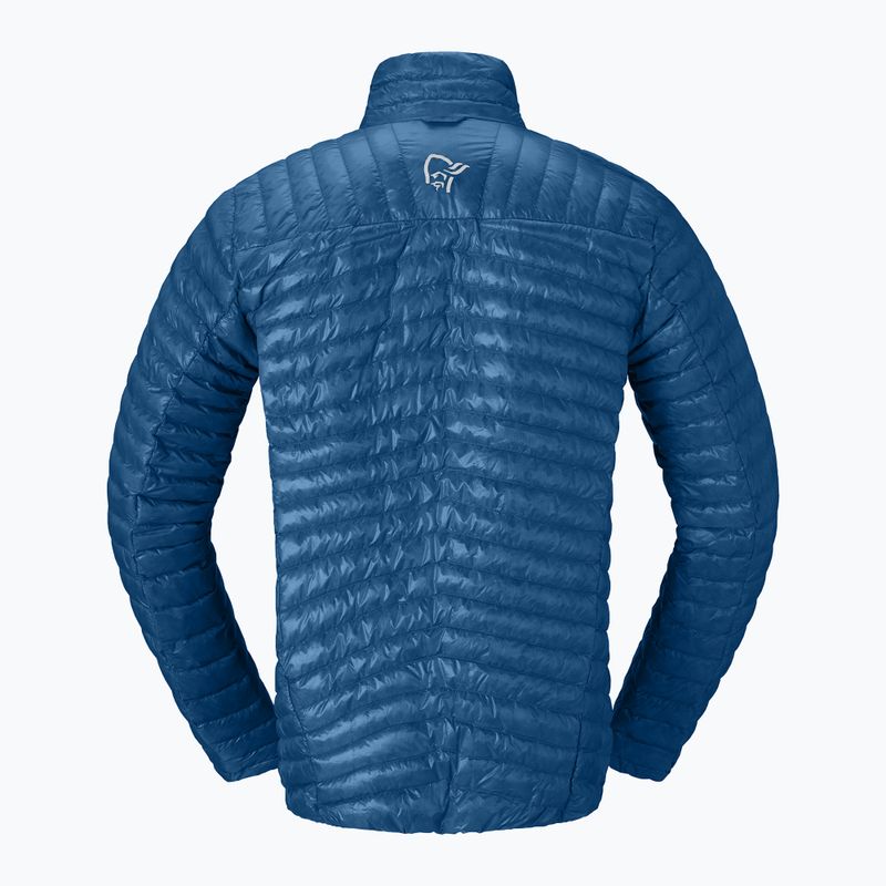 Férfi pehelykabát NORRONA Trollveggen Down800 Super Light dark blue 6
