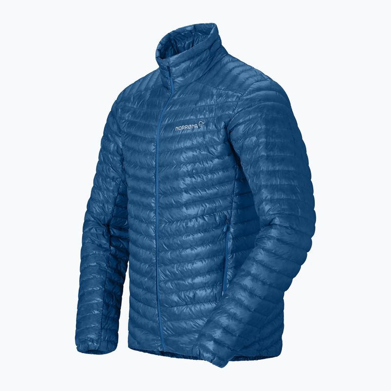 Férfi pehelykabát NORRONA Trollveggen Down800 Super Light dark blue 7
