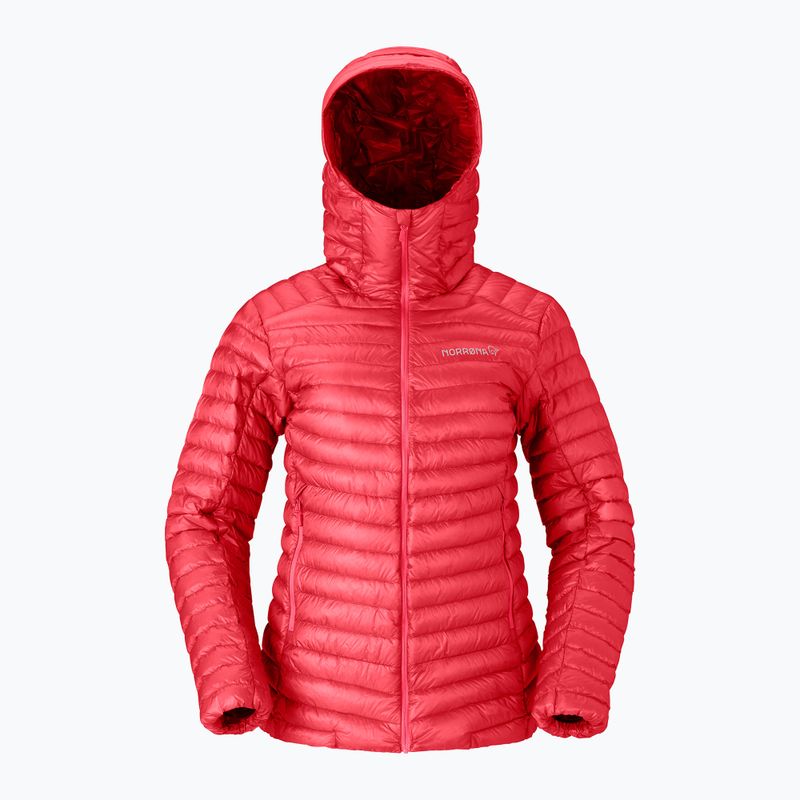 Női pehelykabát Norrona Trollveggen Down800 Super Light Hood Baked Apple 5