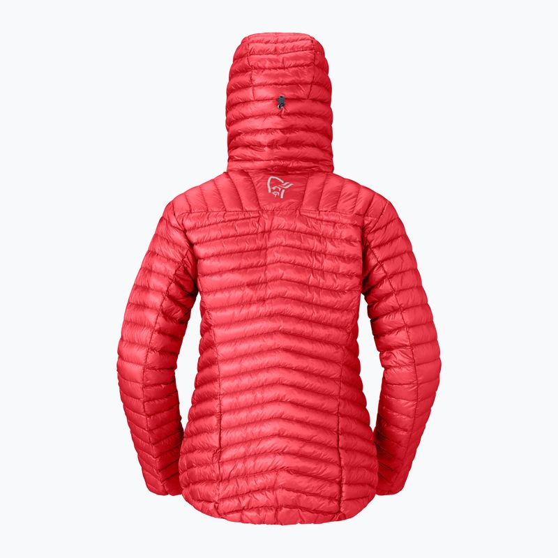 Női pehelykabát Norrona Trollveggen Down800 Super Light Hood Baked Apple 6