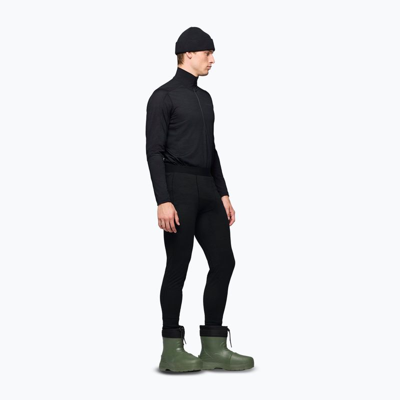 Férfi thermoaktív nadrág NORRONA Falketind Equaliser Ull Long caviar black 2