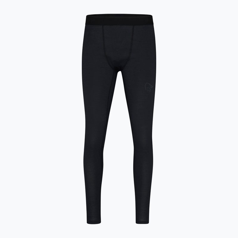 Férfi thermoaktív nadrág NORRONA Falketind Equaliser Ull Long caviar black 5