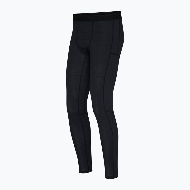 Férfi thermoaktív nadrág NORRONA Falketind Equaliser Ull Long caviar black 7