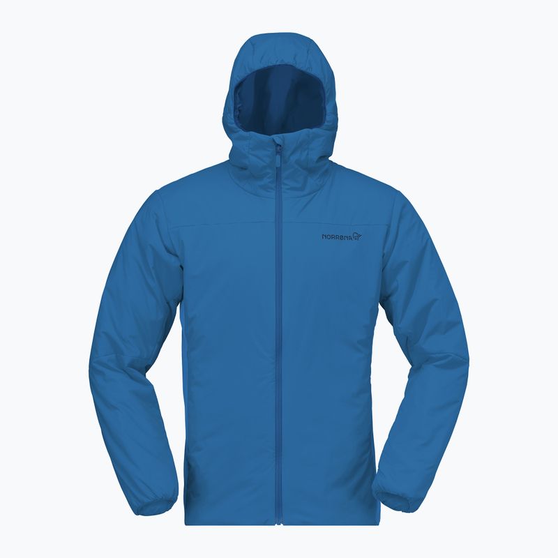 Férfi bélelt kabát NORRONA Femund Thermo60 Zip Hood dark blue 5