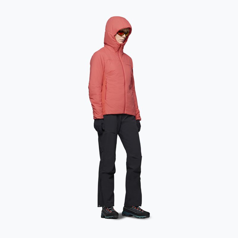 Női bélelt kabát NORRONA Femund Thermo60 Zip Hood deep sea coral 4
