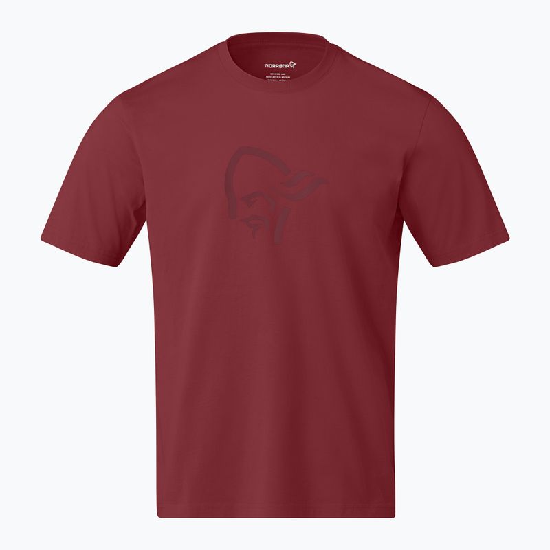 Férfi póló NORRONA Cotton Viking port 3