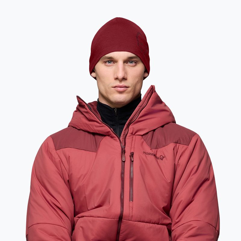 Téli sapka NORRONA PureUll 180 Beanie port 2