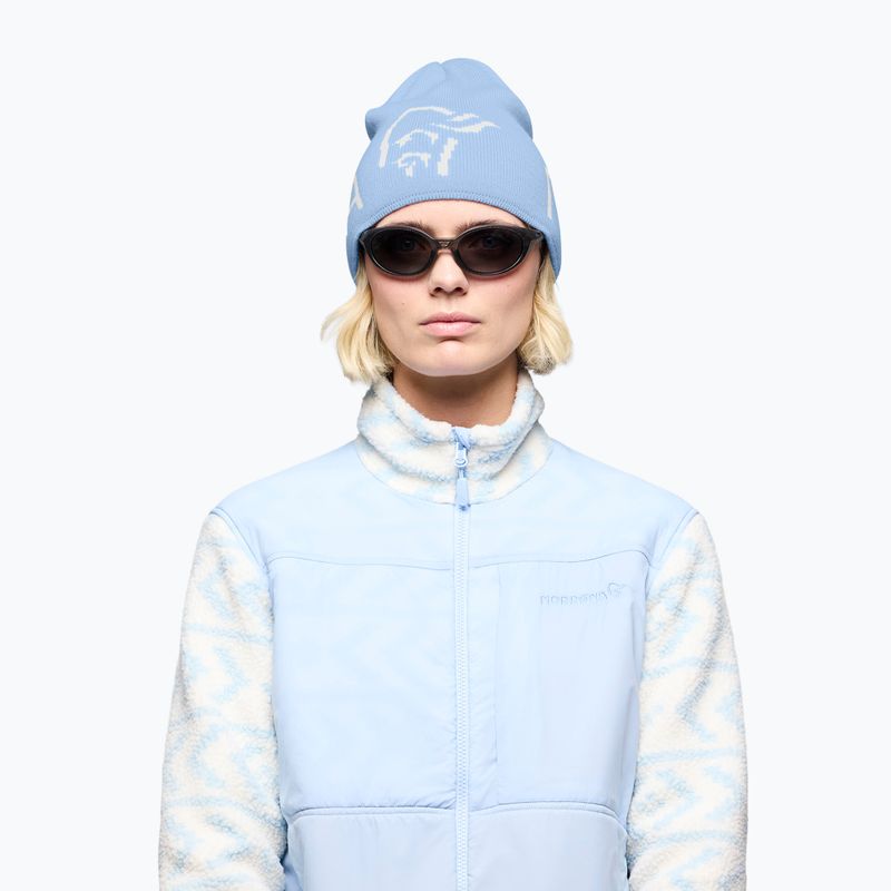 Téli sapka NORRONA MerinoUll Logo Beanie allure 2