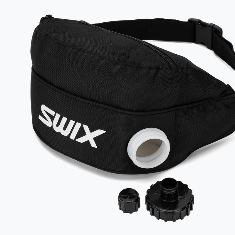 Kulacstartó öv Swix Insulated Drink Belt 1 l jet black 5