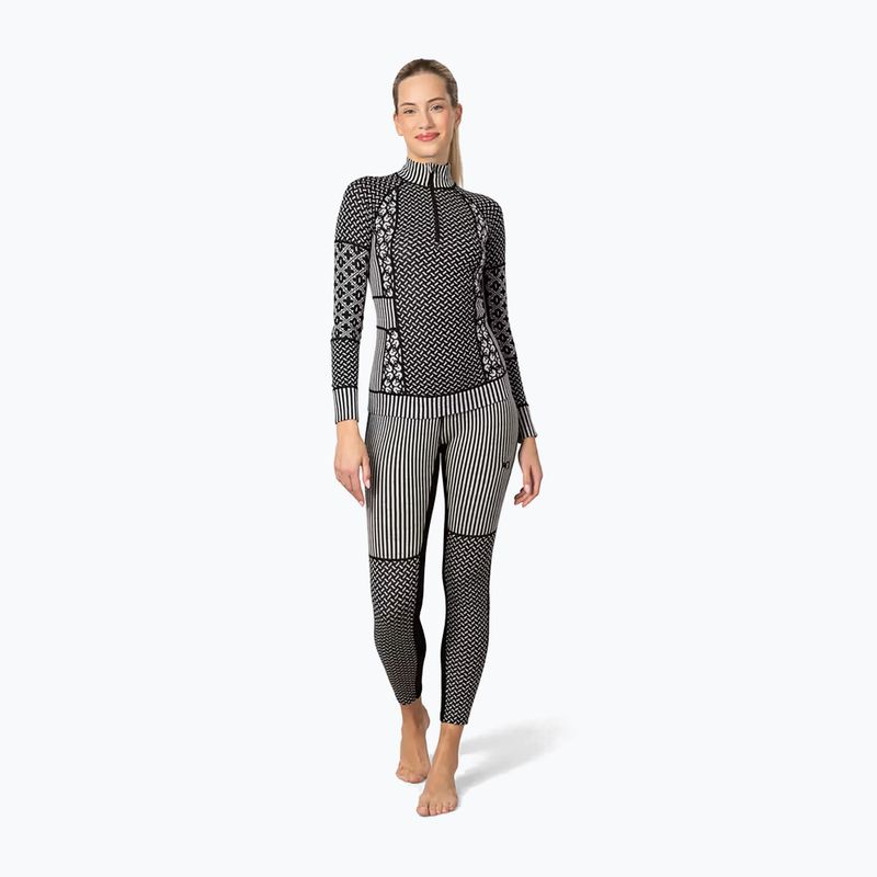 Női Termoaktiv pulóver KARI TRAA Smekker Half Zip black 2