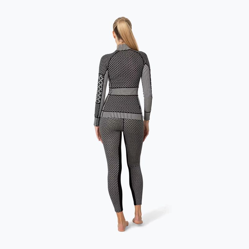 Női Termoaktiv pulóver KARI TRAA Smekker Half Zip black 4
