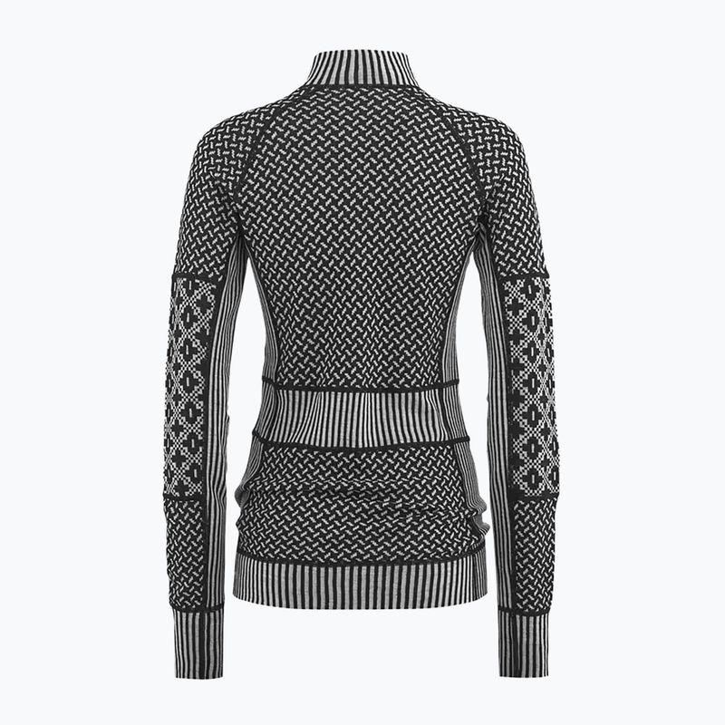 Női Termoaktiv pulóver KARI TRAA Smekker Half Zip black 6