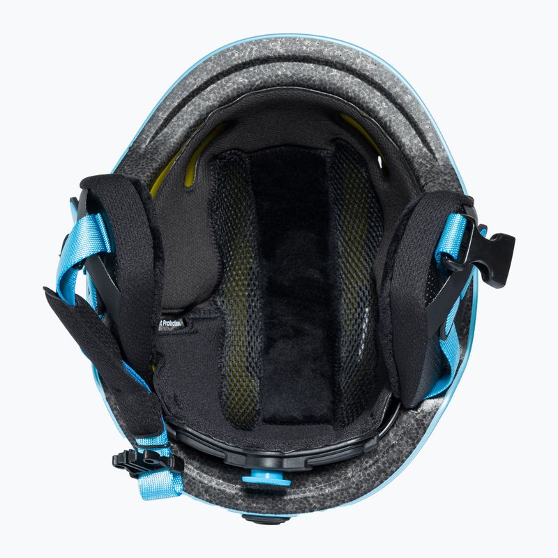 Gyermek síbukósisak Sweet Protection Winder MIPS Jr gleccserkék metálfényű 6