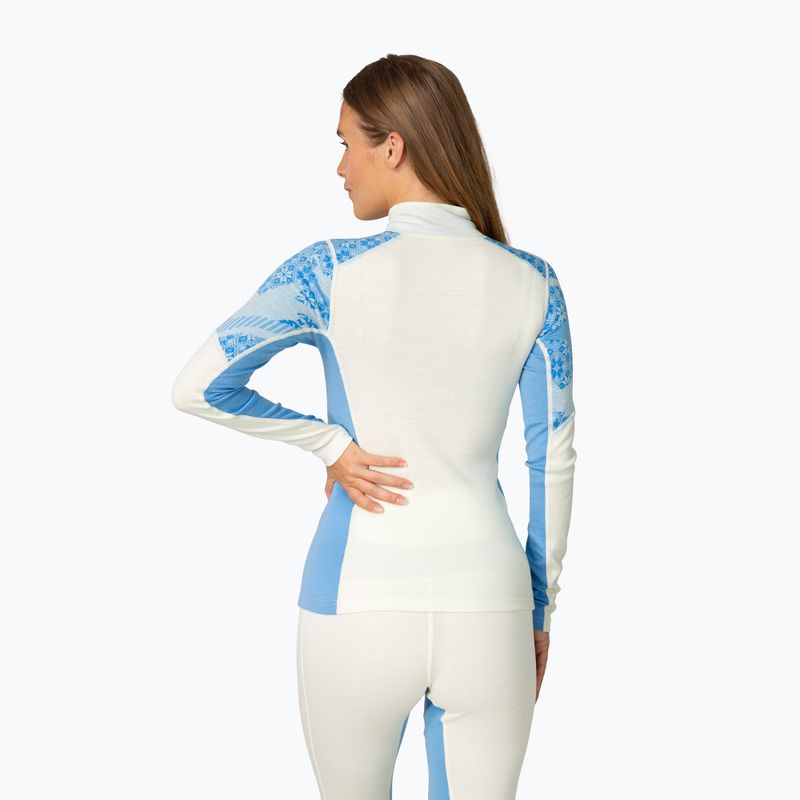 Női Termoaktiv pulóver KARI TRAA Olea Half Zip ocean 3