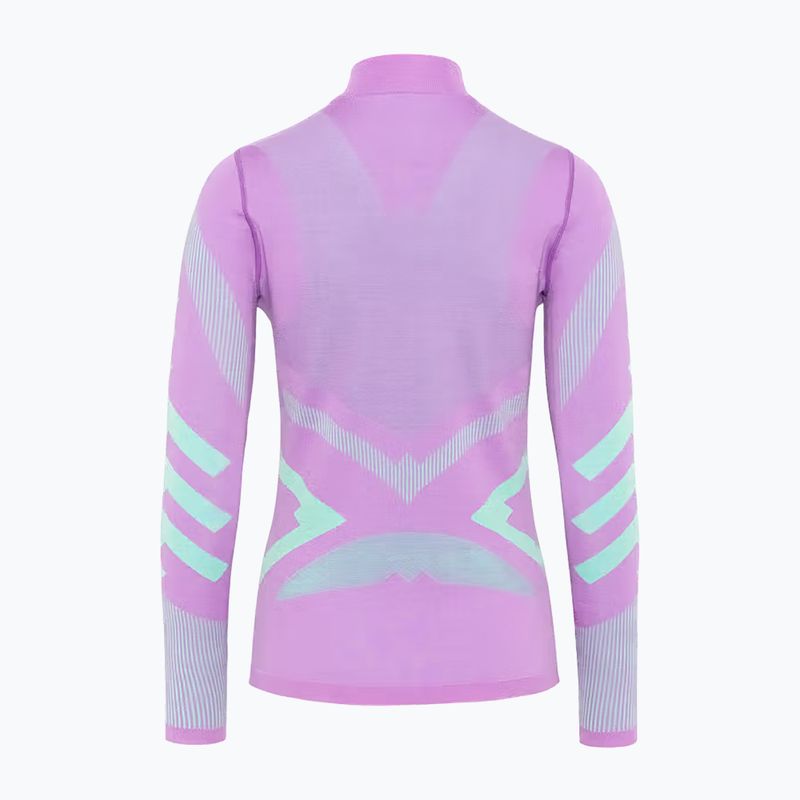 Női Termoaktiv pulóver KARI TRAA Faith Half Zip violet 5