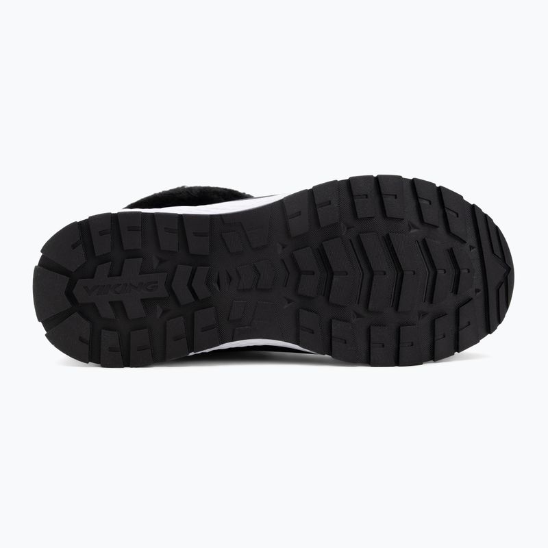 Viking Footwear Equip Warm Waterproof Zip fekete/gránit gyermek hócsizma fekete/gránit 4