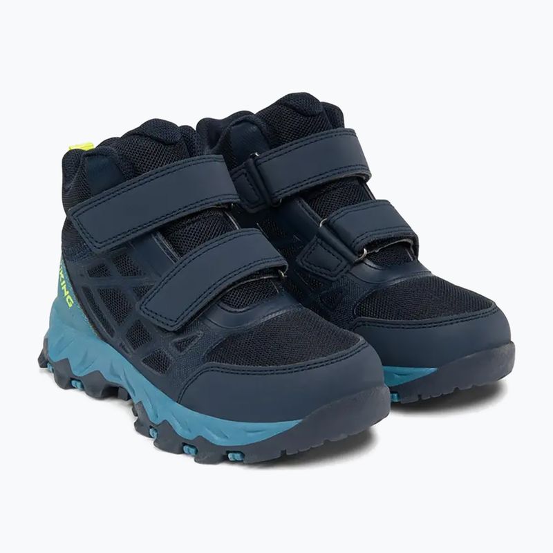 Gyermekcipő Viking Track Mid 2V Waterproof navy/demin 3